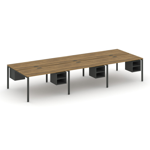 Бенч-система на 6 мест с подвесными тумбами Concept CN.DRS-145 Бенч-система на 6 мест с подвесными тумбами Concept CN.DRS-145