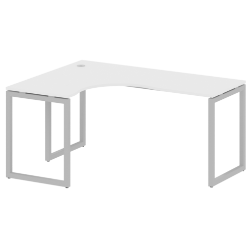 Стол криволинейный левый на О-обр. м/к Metal System Quattro 40БО.СА-4 (L) фото 12 Стол криволинейный левый на О-обр. м/к Metal System Quattro 40БО.СА-4 (L) фото 12