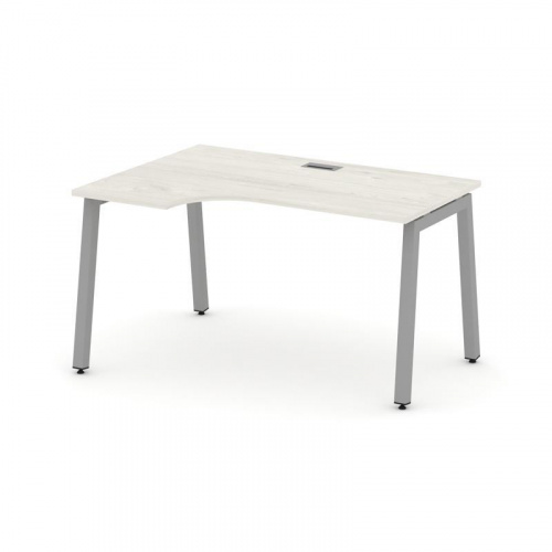 Style Project Стол рабочий эргоном. SN-5A.SPA-021(L) Дуб Табак/Металл Белый 1380*800/980*750 фото 12 Style Project Стол рабочий эргоном. SN-5A.SPA-021(L) Дуб Табак/Металл Белый 1380*800/980*750 фото 12