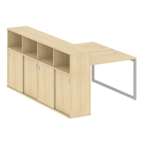 Бенч-система с шкафом-купе на О-обр. м/к Metal System Quattro 40БО.РС-СШК-4.2 фото 8 Бенч-система с шкафом-купе на О-обр. м/к Metal System Quattro 40БО.РС-СШК-4.2 фото 8