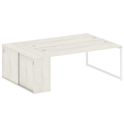 Бенч-система с шкафом-купе на О-обр. м/к Metal System Quattro 40БО.РС-СШК-1.5 фото 4 Бенч-система с шкафом-купе на О-обр. м/к Metal System Quattro 40БО.РС-СШК-1.5 фото 4