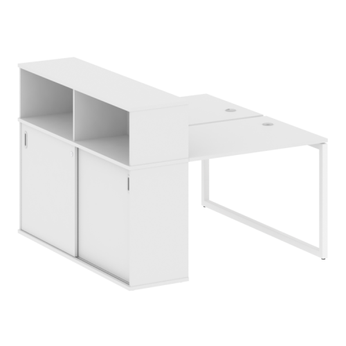 Бенч-система с шкафом-купе на О-обр. м/к Metal System Quattro 40БО.РС-СШК-2.1 фото 9