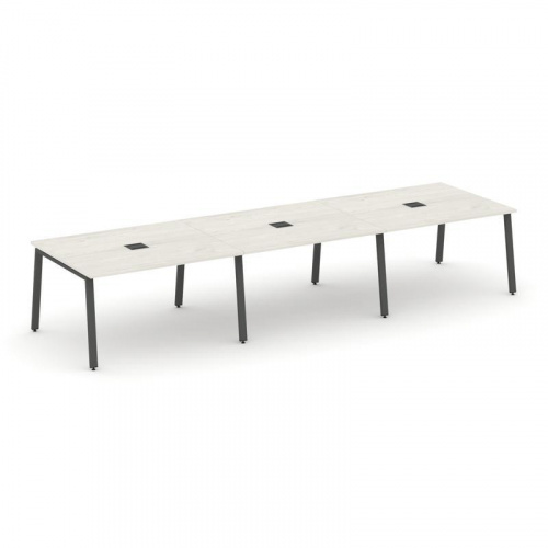 Style Project Стол переговорный SN-6A.SPRG-053 Дуб Табак/Металл Белый 4410*1180*750 фото 21 Style Project Стол переговорный SN-6A.SPRG-053 Дуб Табак/Металл Белый 4410*1180*750 фото 21