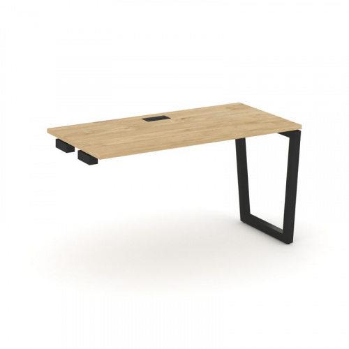 Style Project Стол-приставка к опор. элем. SN-5T2.OPRS-001 Акация Лорка/Металл Антрацит/Заглушка Пла