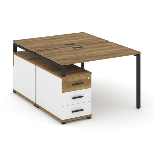 Бенч-система на 2 места с опорной тумбой Concept CN.DRS-302 фото 7