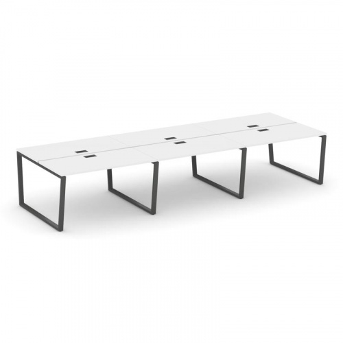 Style Project Рабочая станция 2-х сторон. SN-6T2.DRS-073 Акация Лорка/Металл Антрацит/Заглушка Пласт фото 26