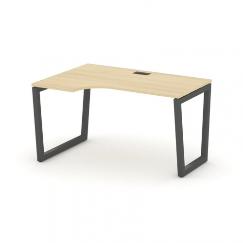 Style Project Стол рабочий эргоном. SN-5T2.SPA-012(L) Акация Лорка/Металл Антрацит/Заглушка Пластик фото 28