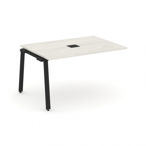 Style Project Проходной наб. элем. перег. стола SN-6A.NSPRG-001 Дуб Табак/Металл Белый 980*980*750 Style Project Проходной наб. элем. перег. стола SN-6A.NSPRG-001 Дуб Табак/Металл Белый 980*980*750