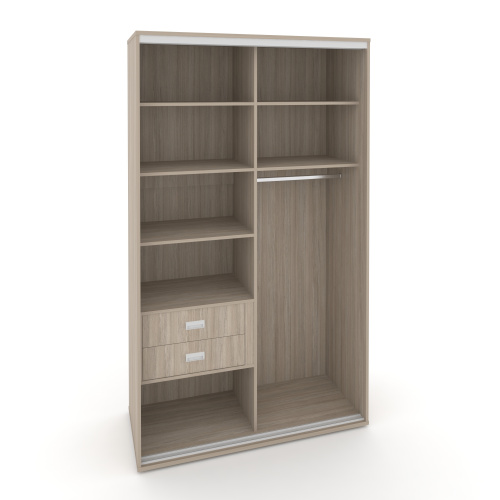 Корпус 2-х секционного шкафа высокого L=1300мм Maris SH.K2-3.1 K6 фото 7 Корпус 2-х секционного шкафа высокого L=1300мм Maris SH.K2-3.1 K6 фото 7