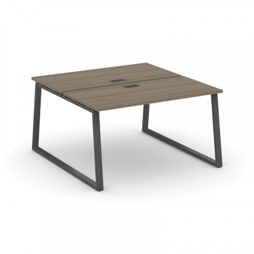 Style Project Рабочая станция 2-х сторон. SN-6T1.DRS-004 Акация Лорка/Металл Антрацит/Заглушка Пласт фото 25