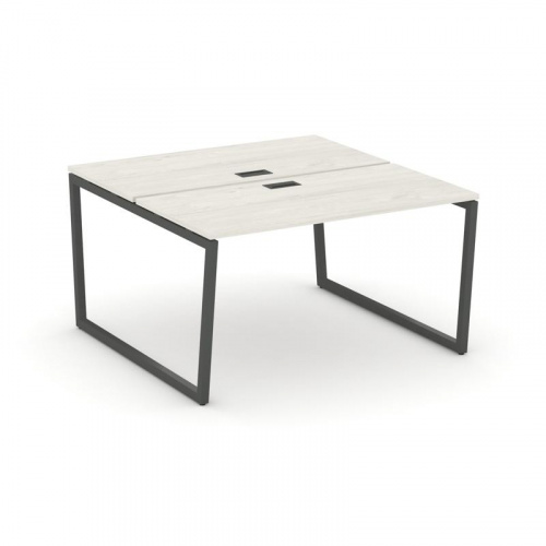 Style Project Рабочая станция 2-х сторон. SN-4T2.DRS-023 Акация Лорка/Металл Антрацит/Заглушка Пласт фото 24