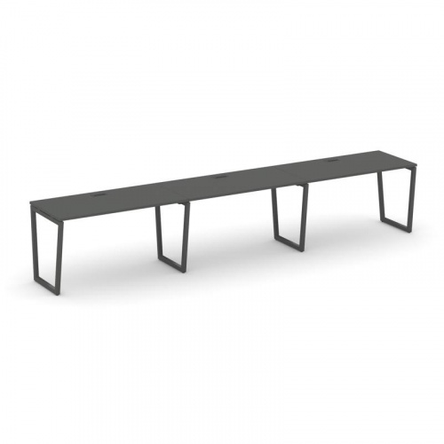 Style Project Рабочая станция 1 сторон. SN-4T2.ORS-032 Акация Лорка/Металл Антрацит/Заглушка Пластик фото 27