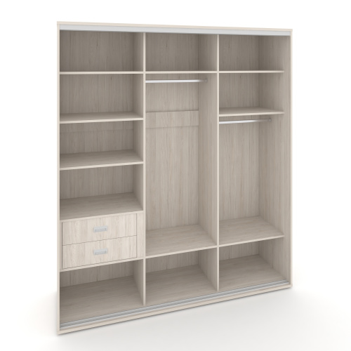 Корпус 3-х секционного шкафа высокого L=2369мм Maris SH.K3-6.1 K5 фото 2