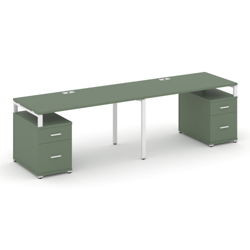 Бенч-система на 2 места с 2 опорными тумбами Concept CN.ORS-321 Бенч-система на 2 места с 2 опорными тумбами Concept CN.ORS-321