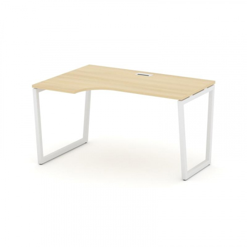 Style Project Стол рабочий эргоном. SN-4T2.SPA-002(L) Акация Лорка/Металл Антрацит/Заглушка Пластик фото 21