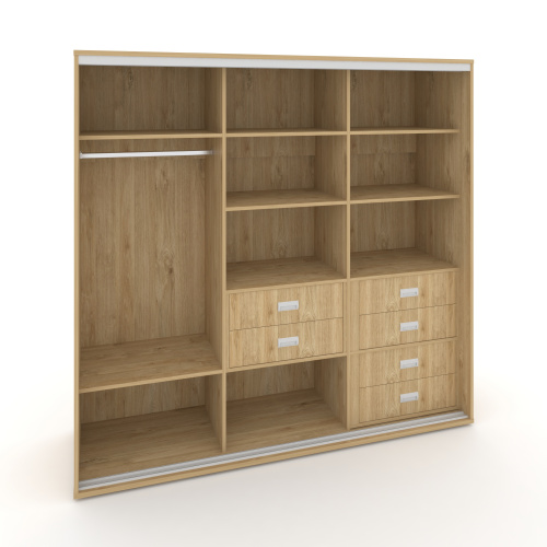 Корпус 3-х секционного шкафа низкого L=2369мм Maris SH.K3-6.2 K3 фото 4