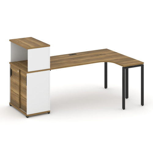 Стол эргономичный с опорным шкафом-купе Concept CN.SA-220(R) Стол эргономичный с опорным шкафом-купе Concept CN.SA-220(R)