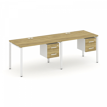 Бенч-система на 2 места с подвесными тумбами Concept CN.ORS-114