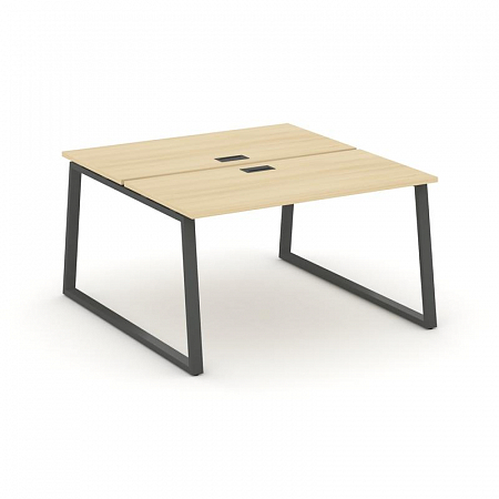 Style Project Рабочая станция 2-х сторон. SN-6T1.DRS-012 Акация Лорка/Металл Антрацит/Заглушка Пласт