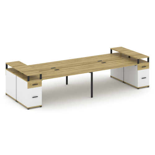 Бенч-система на 4 места с 2 опорными тумбами Concept CN.DRS-448 фото 6 Бенч-система на 4 места с 2 опорными тумбами Concept CN.DRS-448 фото 6