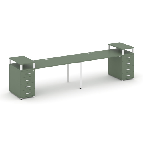 Бенч-система на 2 места с 2 опорными тумбами Concept CN.ORS-425 Бенч-система на 2 места с 2 опорными тумбами Concept CN.ORS-425