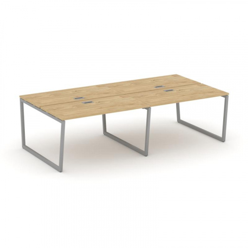 Style Project Рабочая станция 2-х сторон. SN-4T2.DRS-054 Акация Лорка/Металл Антрацит/Заглушка Пласт фото 2