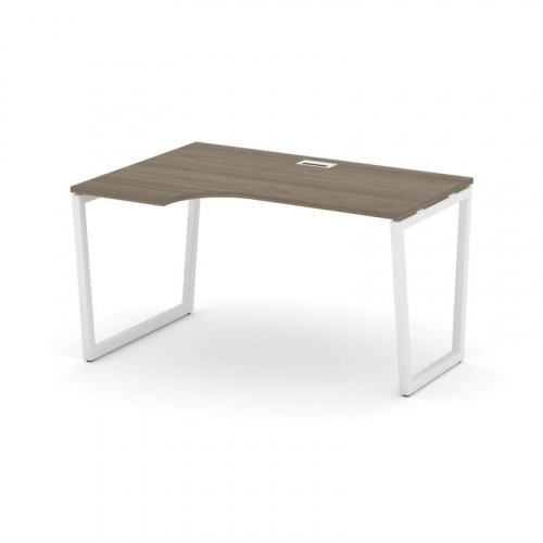 Style Project Стол рабочий эргоном. SN-4T2.SPA-002(L) Акация Лорка/Металл Антрацит/Заглушка Пластик фото 14