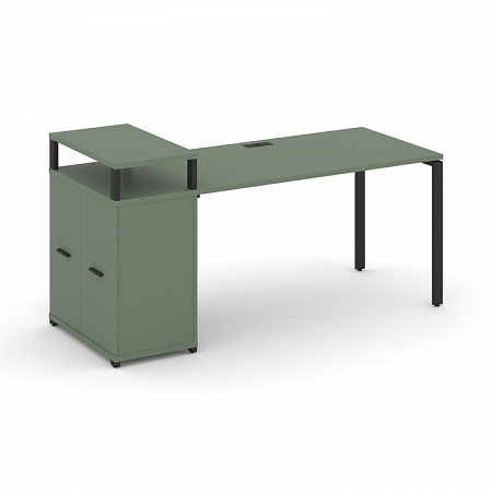 Стол офисный с опорным распашным шкафом Concept CN.SP-223