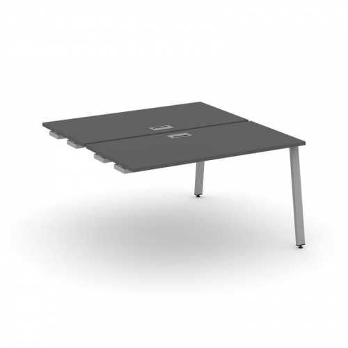 Style Project Стол-приставка к опор. элем. SN-6A.DPRS-024 Антрацит/Металл Белый 1580*1632*750 фото 3 Style Project Стол-приставка к опор. элем. SN-6A.DPRS-024 Антрацит/Металл Белый 1580*1632*750 фото 3