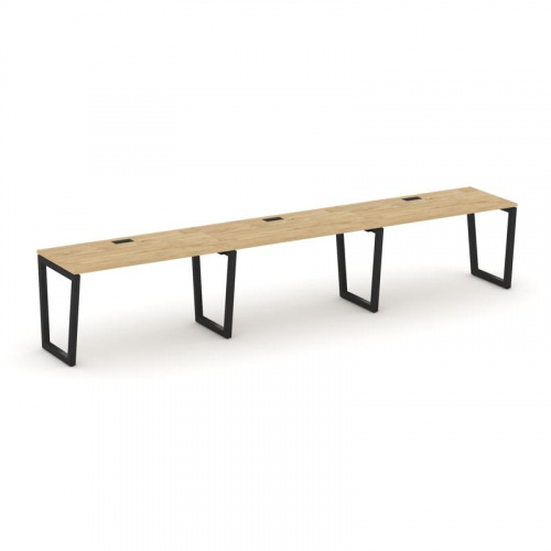 Style Project Рабочая станция 1 сторон. SN-5T2.ORS-043 Акация Лорка/Металл Антрацит/Заглушка Пластик