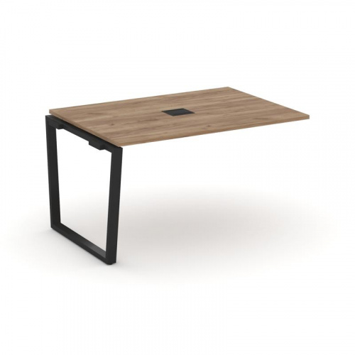 Style Project Проходной наб. элем. перег. стола SN-6T2.NSPRG-003 Акация Лорка/Металл Антрацит/Заглуш фото 8