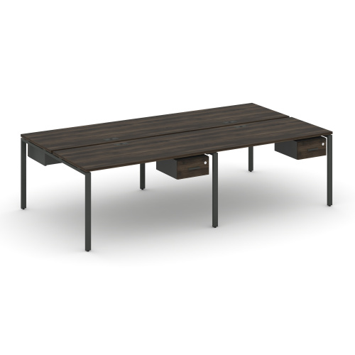 Бенч-система на 4 места с подвесными тумбами Concept CN.DRS-131 фото 3 Бенч-система на 4 места с подвесными тумбами Concept CN.DRS-131 фото 3