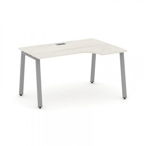 Style Project Стол рабочий эргоном. SN-6A.SPA-022(R) Антрацит/Металл Белый 1580*800/980*750 фото 12 Style Project Стол рабочий эргоном. SN-6A.SPA-022(R) Антрацит/Металл Белый 1580*800/980*750 фото 12