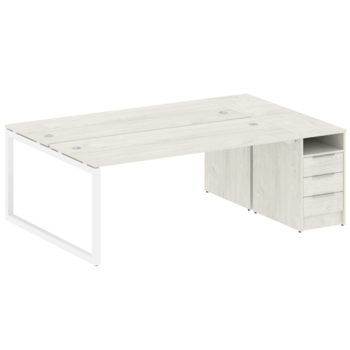 Бенч-система с тумбой на О-обр. м/к Metal System Quattro 50БО.РС-СТП-2.5 фото 9 Бенч-система с тумбой на О-обр. м/к Metal System Quattro 50БО.РС-СТП-2.5 фото 9