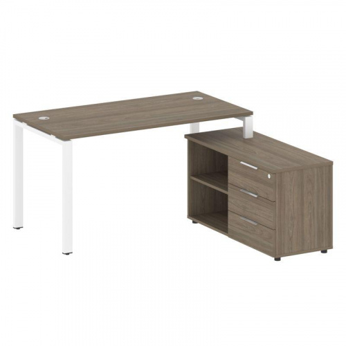 Бенч-система с тумбой на П-обр. м/к Metal System БП.РС-СТС-2.3 Бенч-система с тумбой на П-обр. м/к Metal System БП.РС-СТС-2.3