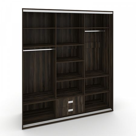 Корпус 3-х секционного шкафа высокого L=2369мм Maris SH.K3-6.1 K2