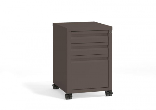 Riva Metal Тумба мобильная металлическая (центральный замок) RM.TM-21.1 Металл Мокко 440*494*658 фото 6 Riva Metal Тумба мобильная металлическая (центральный замок) RM.TM-21.1 Металл Мокко 440*494*658 фото 6