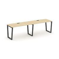 Style Project Рабочая станция 1 сторон. SN-6T2.ORS-022 Акация Лорка/Металл Антрацит/Заглушка Пластик