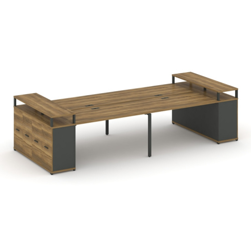 Бенч-система с опорными распашными шкафами Concept CN.DRS-265 Бенч-система с опорными распашными шкафами Concept CN.DRS-265