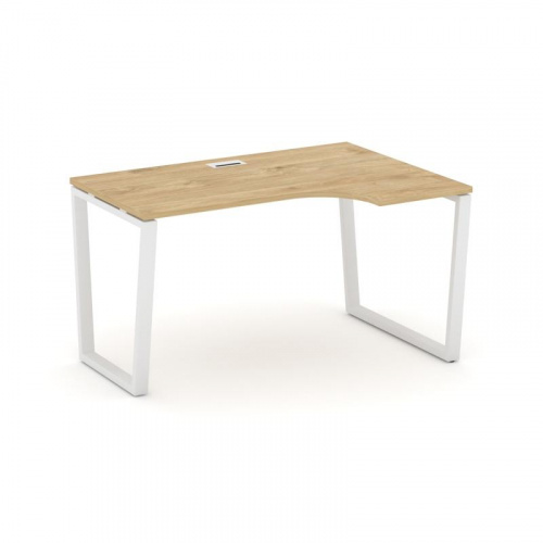 Style Project Стол рабочий эргоном. SN-6T2.SPA-022(R) Акация Лорка/Металл Антрацит/Заглушка Пластик фото 3 Style Project Стол рабочий эргоном. SN-6T2.SPA-022(R) Акация Лорка/Металл Антрацит/Заглушка Пластик фото 3