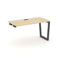 Style Project Стол-приставка к опор. элем. SN-5T2.OPRS-014 Акация Лорка/Металл Антрацит/Заглушка Пла