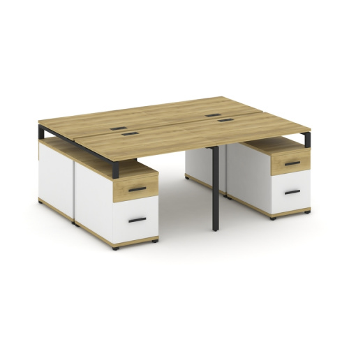 Бенч-система на 4 места с 2 опорными тумбами Concept CN.DRS-329 фото 6 Бенч-система на 4 места с 2 опорными тумбами Concept CN.DRS-329 фото 6