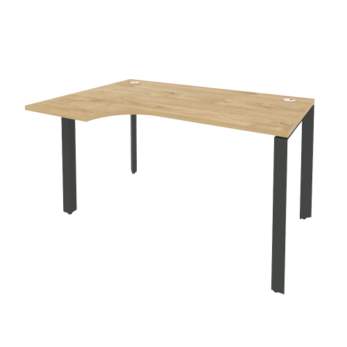 Стол эргономичный на П-обр. м/к Onix O.MP-SA-2 (L) фото 8