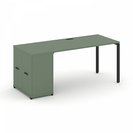 Стол офисный с опорным распашным шкафом Concept CN.SP-220
