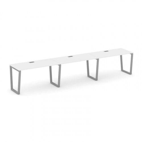 Style Project Рабочая станция 1 сторон. SN-6T2.ORS-032 Акация Лорка/Металл Антрацит/Заглушка Пластик фото 16