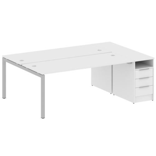 Бенч-система с тумбой на П-обр. м/к Metal System Quattro 50БП.РС-СТП-2.5 фото 7 Бенч-система с тумбой на П-обр. м/к Metal System Quattro 50БП.РС-СТП-2.5 фото 7