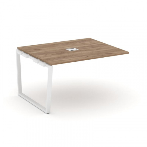 Style Project Проходной наб. элем. перег. стола SN-6T2.NSPRG-034 Акация Лорка/Металл Антрацит/Заглуш фото 11