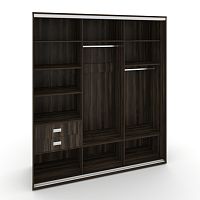 Корпус 3-х секционного шкафа высокого L=2219мм Maris SH.K3-5.1 K5