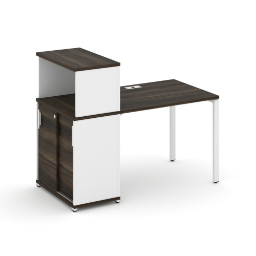 Стол офисный с опорным шкафом-купе Concept CN.SP-237 фото 2 Стол офисный с опорным шкафом-купе Concept CN.SP-237 фото 2