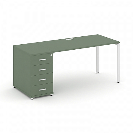 Стол офисный с опорной тумбой Concept CN.SP-401